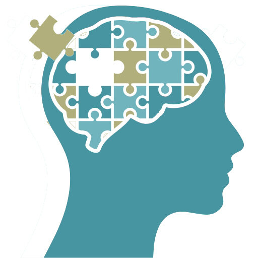 adhd-neurodiverzitás -témával-foglalkozo-weboldal-oldalikonja-emberi-fejen-az-agy-puzzle-val-ábrázolt-egy-darabja-nincs-a-helyén